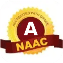 NAAC A Grade accreditation logo for higher education quality