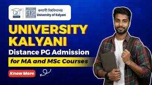 Kalyani University Distance PG Admission 2026